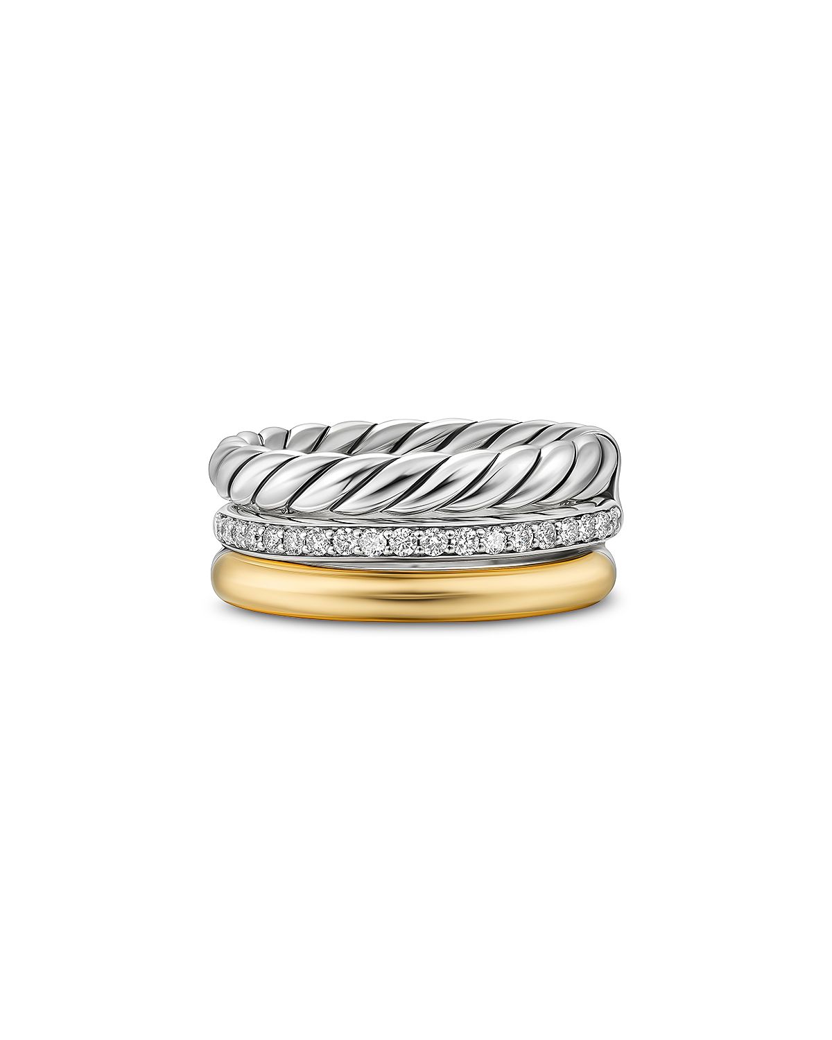 Dy Mercer Three Row Ring