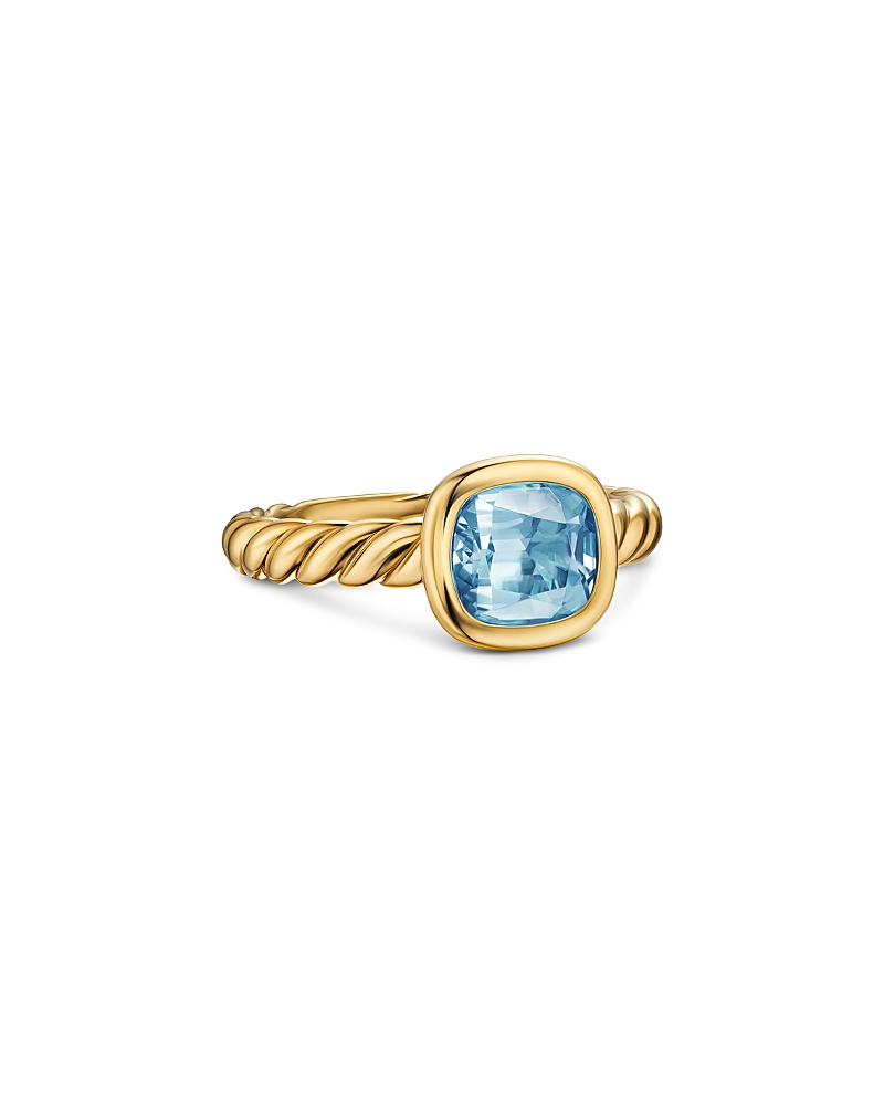 Dy Mercer Stone Ring in 18K Yellow Gold, 7mm