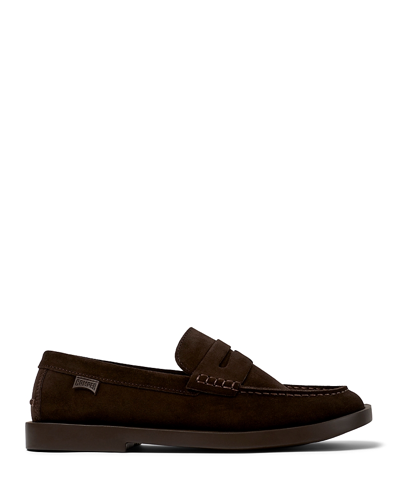 Camper Men's Moccasins In Dark Brown