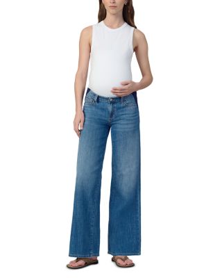 The Lou Lou Maternity Wide Leg Jeans in Distraction