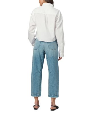 The Wilder High Rise Relaxed Barrel Jeans in Sincere
