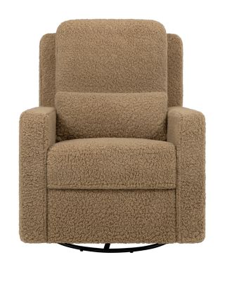 Sigi Recliner and Swivel Glider in Faux Shearling