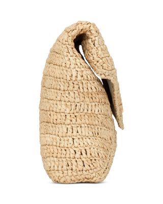  Cassandre Large Envelope Pouch In Raffia