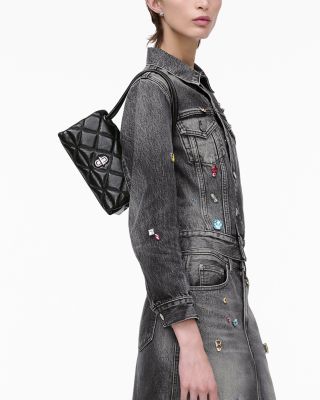 The Quilted Mini Dual Shoulder Bag