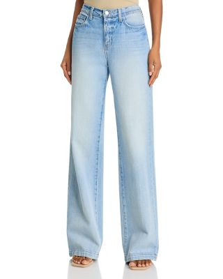 L'AGENCE - Clayton High Rise Wide Leg Jeans in Conway