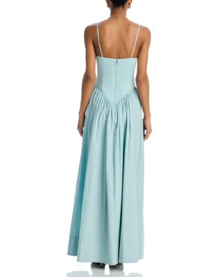 V Neck Maxi Dress