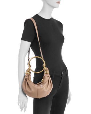 Bracelet Mini Leather Hobo Bag