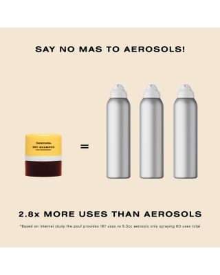 Dry Shampoo con Arrowroot 0.35 oz.