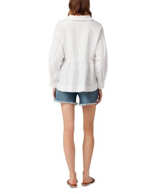 The Jessie High Rise Denim Shorts in Not Your B