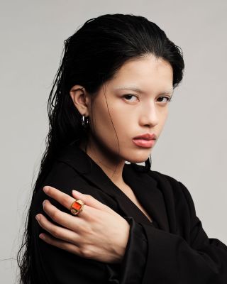 Nocturne Expandable Ring Watch, 16mm