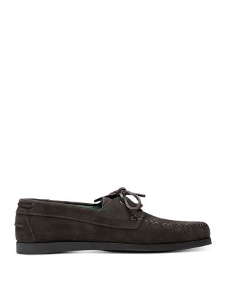 VINNY's - Men's Boatman Suede Boat Shoes