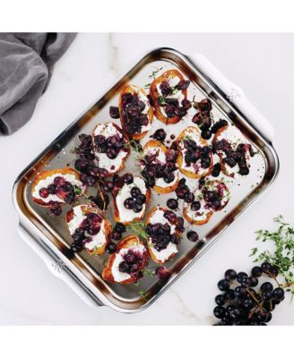 OvenBond&amp;reg; 12&amp;quot; x 15&amp;quot; Tri-ply Clad Stainless Steel Medium Sheet Pan