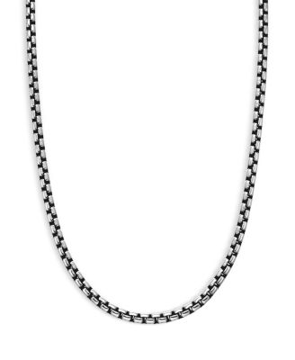 David Yurman - Men's Medium Box Chain, 3.6mm