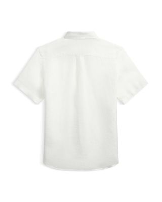 Boys' Linen Short Sleeve Shirt - Little Kid, Big Kid