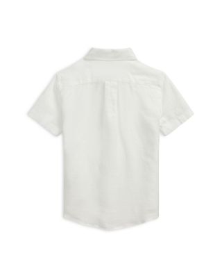 Boys' Linen Short Sleeve Shirt - Little Kid