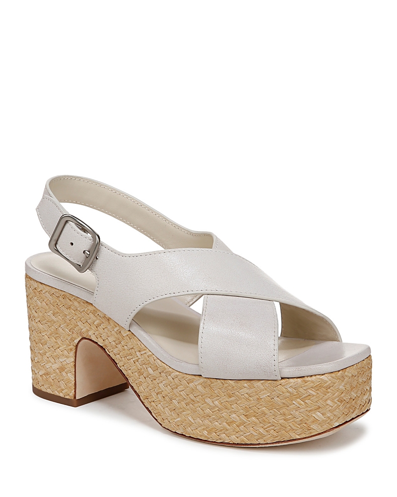 Vince Clementina Slingback Platform Sandal In Sabbia
