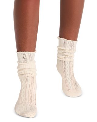 Stems Lace Knit Spring Socks | Bloomingdale's