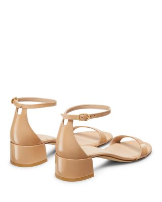 Women's Nudist Block Heel Sandals
