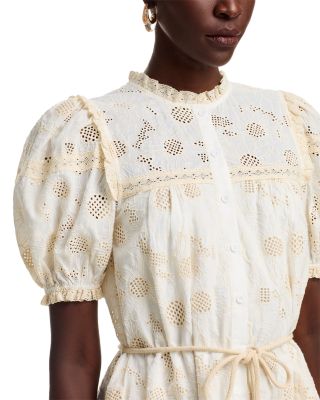 Button Down Mini Dress