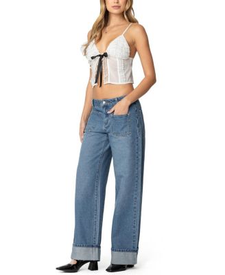 Ruffled Babydoll Top