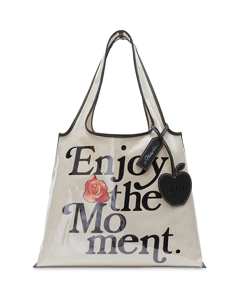 Shop 3.1 Phillip Lim Large Enjoy The Moment Market Tote Bag In Ecru