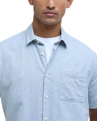 Nelson Tailored Fit Short Sleeve Button Down Shirt