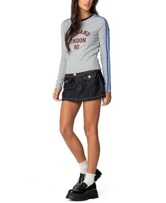 UK Contrast Stripe T Shirt