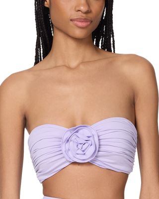 kate spade new york - Rosette Bandeau Bra Bikini Top