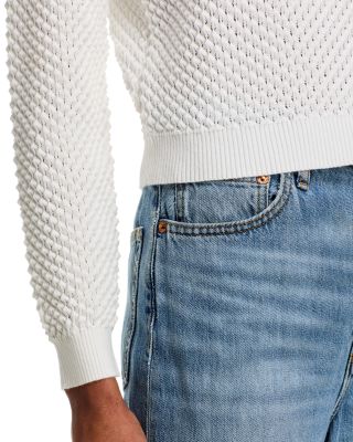 Long Sleeve Popcorn Stitch Sweater - Exclusive