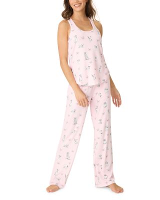 PJ Salvage - Butterfly Grove Tank & Long Pajama Set