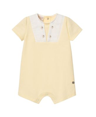 PAZ Rodriguez - Boys' INTERLOCK Short Romper - Baby