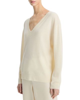 Cashmere & Silk V Neck Sweater