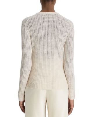 Waffle Knit Henley Sweater