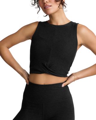 Featherweight Center Stage Cropped Tank