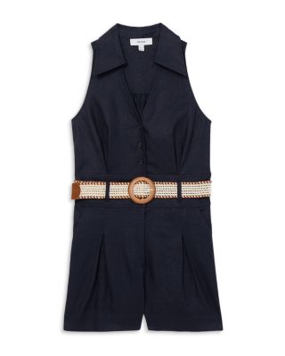 【海外限定】REISSプレイスーツ☆Anjie Sleeveless Linen Playsu REISS Anjie Linen Playsuit | Bloomingdale's