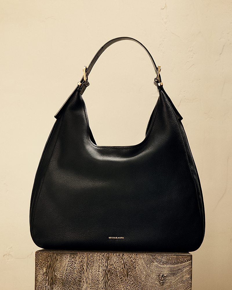 Michael Kors Nolita Large Leather Hobo Shoulder Bag