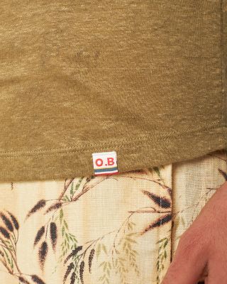 OB T Linen Long Sleeve Tee