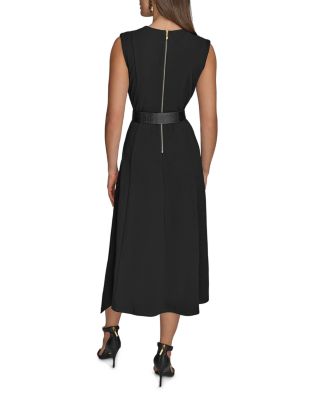 Scuba Crepe A Line Dress