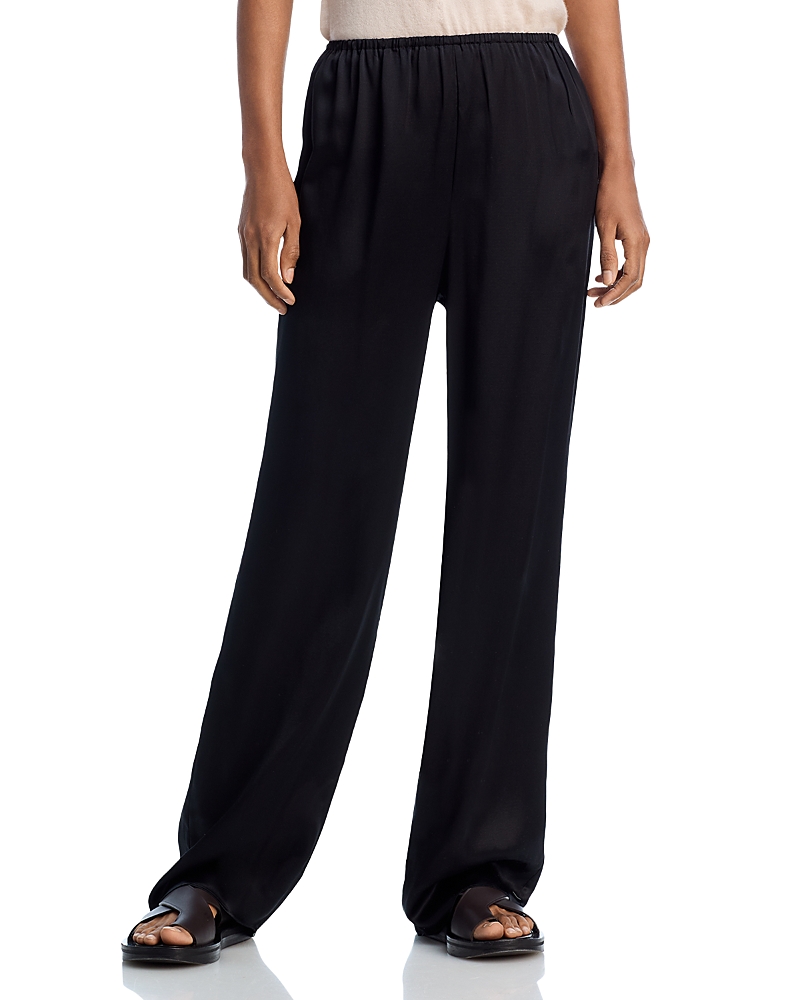 Co Elastic Waist Pants In Black