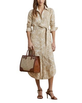 Ralph Lauren - Floral Linen Shirtdress