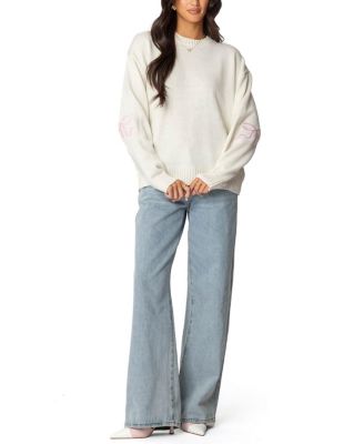 Rutie Bow Patch Sweater