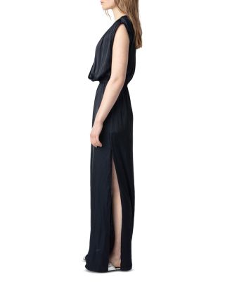 Ritmic Satin Maxi Dress