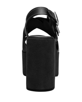 COACH Women's Archival Buckled Platform Sandals | Bloomingdale's