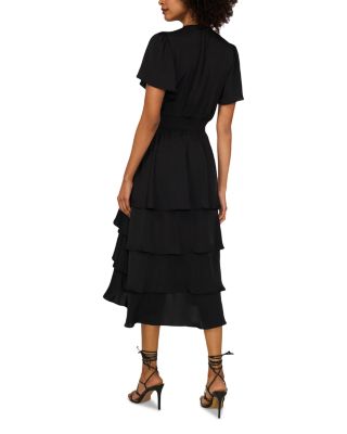 Smocked Waist Tiered Dress