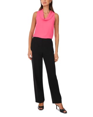 Sleeveless Cowl Neck Top