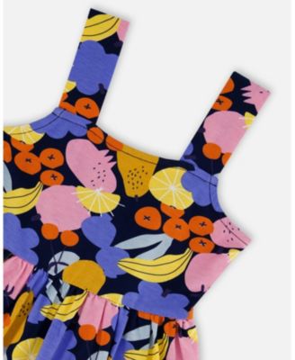  Girls' Printed Sleeveless Dress - Big Kid