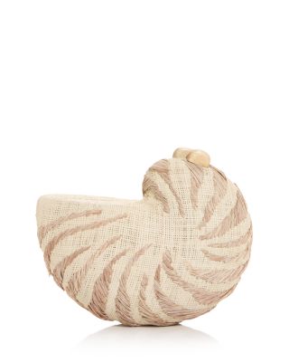 POOLSIDE - Anna Straw Clutch