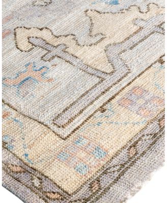 Bloomingdale's Colorful Oushak M1945 Area Rug, 8'10" x 11'10"