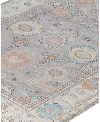 Bloomingdale's Colorful Oushak M1945 Area Rug, 8'10" x 11'10"