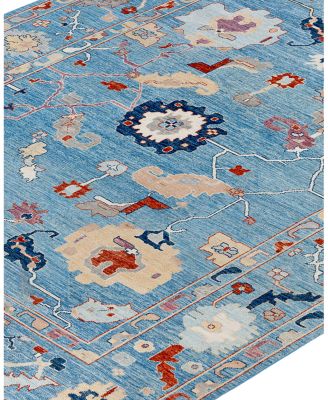 Bloomingdale's Colorful Oushak M1945 Area Rug, 9'2" x 12'8"